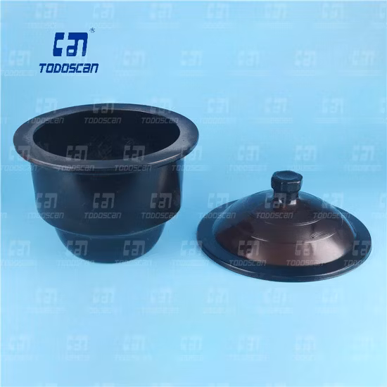 Lab Glassware Laboratory Clear Desiccator with Porcelain Plate