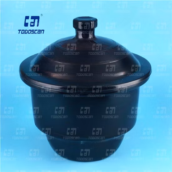 Lab Glassware Laboratory Clear Desiccator with Porcelain Plate