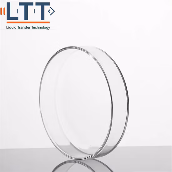 Лаборатория 60 75 90 100 120 мм Стеклянная чашка Петри для культуры бактериальных клеток с крышкой Лабораторное или школьное использование Чашка Петри из ПТФЭ Белого цвета Чашка Петри