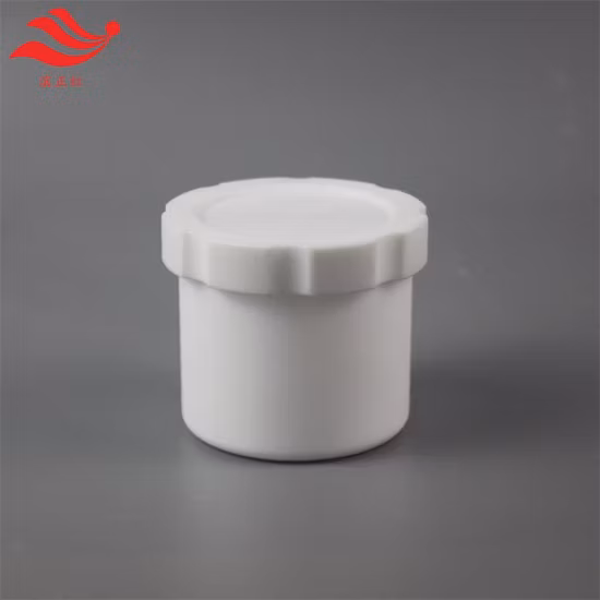 Пластмассовая реакционная бутыль из ПТФЭ с герметичной крышкой, резервуар для очистки бутыли для проб